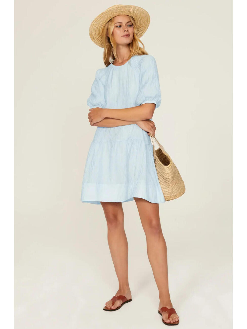 Club Monaco Tiered Cloud Dress Size S